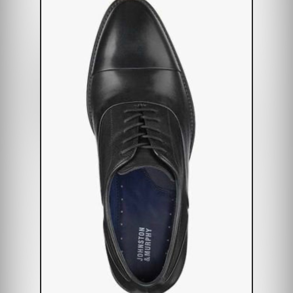 Johnston & Murphy Stockton Bal Cap Toe Size 13